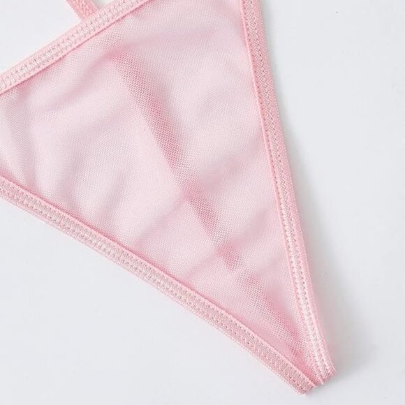 WOMEN SEXY LINGERIE SET MEDIUM UNDERWEAR SLEEPWEAR LACE DRESS BODYSUIT TEDDY - Picture 5 of 5